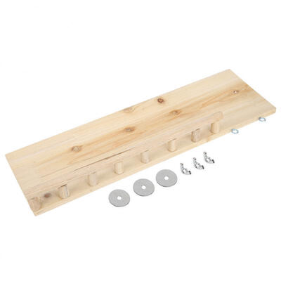 

Greensen Pet Wooden Platform Hamster Bird Stand Rack Toy Rest Board Branch Perches Cage