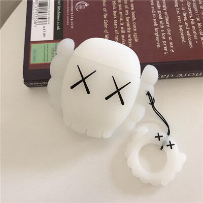 

Portable Cute Cartoon 3D Pink Monkey Clamshell-Type Silica Gel Earphone Sleeve For 12 Generation Rechargeable Airpods