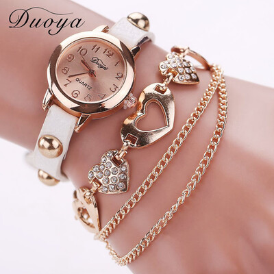 

〖Follure〗Simple Fashion Small And Exquisite Dial Leather Strap Ladies Bracelet Watch