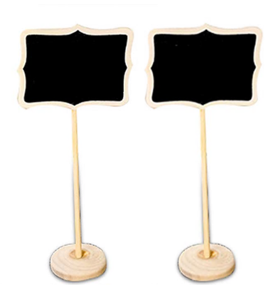 

Mini Blackboard Sign with Support EaselWeddingMessage Board LogoSpecial Event DecorationBirthday Party Blackboard Double Side