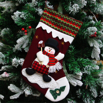 

Tailored Christmas Decoration Pendant Christmas Decoration Candy Bag Santa Socks Bag