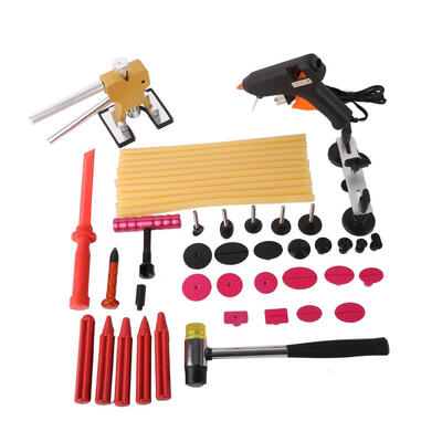 

Ktaxon 50Pcs PDR Kit Repair Dent Puller Paintless Hail Damage Ding Removal Tool US