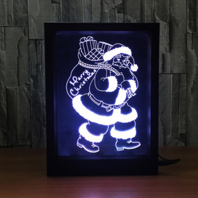 

〖Follure〗3D Photo Frame Lights Night Lights Colorful Touch Remote Control Creative