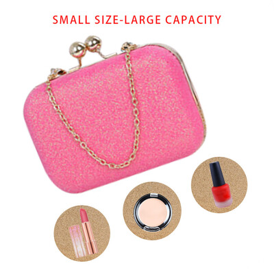 

Tailored LadiesFashion Ball Round Head Mini Sequins Dinner Chain Bag