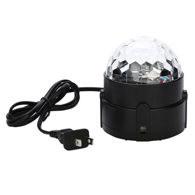 

〖Follure〗Party Lights Muliti Color Changes Sound Actived Auto RGB Mini Rotating Magic