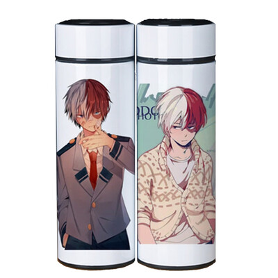 

CAR-TOBBY Anime My Hero Academia 350ml Thermos Vacuum Cup Water Bottle Mug Cosplay Gift