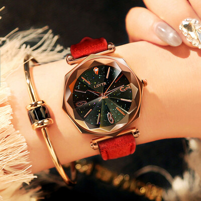 

Womens watch waterproof fashion models actress empty students Korean version of the simple casual atmosphere trend waterproo