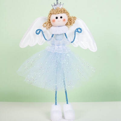 

guangxichuangshengxinfu NEW Christmas Angel Doll Toy Christmas Tree Pendants Ornaments Home Decoration