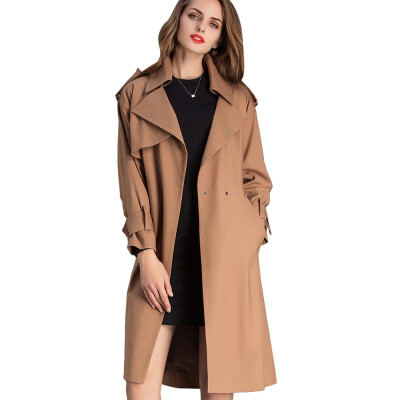 

Belted Long Trench Coat
