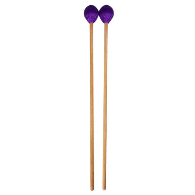 

Middle Marimba Stick Mallets Xylophone Glockensplel Mallet with Beech Handle Percussion Kit Musical Instrument Accessories Mallets