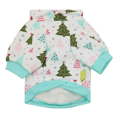 

Pet Dog Hoodie Coat Winte Coat Clothing Santa Costume Soft Warm Puppy Sweatshirt Cute Outfit For Dog