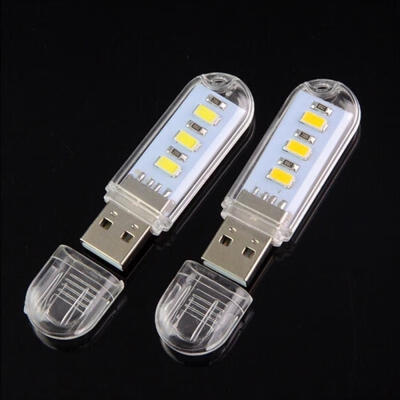 

Flexible Mini USB LED Light Lamp For Computer Notebook Laptop PC Reading Bright