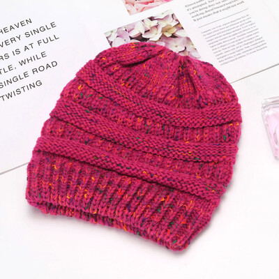

Tailored Women Winter Warm Stretch Knitted Cap Scarf Beanie Hats Headband Cap