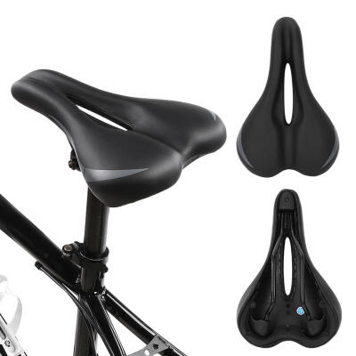 

Greensen Universal Bike Saddle Breathable Thicken Mountain Bike Seat with Central Relief Zone Ergonomics