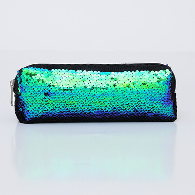

Toponeto Women Girls Fashion Double Color Sequins Pen Bag Storage Bag Ladies Purse Pouch