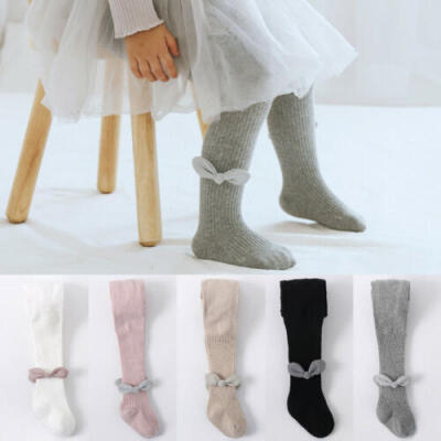 

Pantyhose Tights Stockings Warm Cotton Solid Socks for Baby Girls Toddler Kids