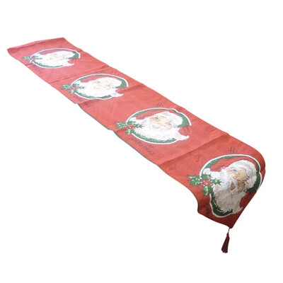 

Siaonvr 2019 Christmas gifts Nordic Christmas Herringbone Printed Rectangle Tablecloth