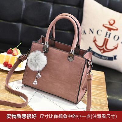 

Womens Bag Fashion Retro Simple Hand-held Texture Single Shoulder Maomao Ms ins Overheated Slant Bag