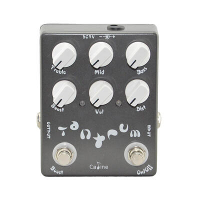 

Black 3-Band Powerful Adjustable Electronic Heavy Metal Guitar Effect Pedal