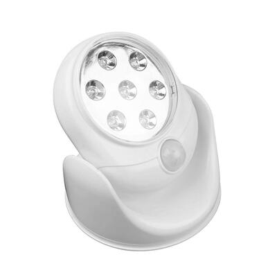 

7 LED Adjustable Motion Activated Sensor Light Rotation Cordless Wall Lamps