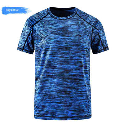 

2018 Summer Short Sleeve Quick Drying T-shirt For Men Casual Sport Runing Outdoor Fitness