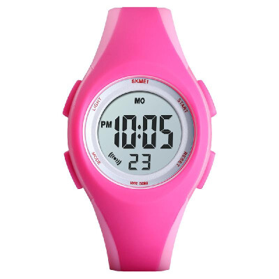 

SKMEI 1459 Luminous 5ATM Waterproof Digital Childrens Sports Watch Alarm Calendar Week Date Hour Wristwatch for Teenager with PU