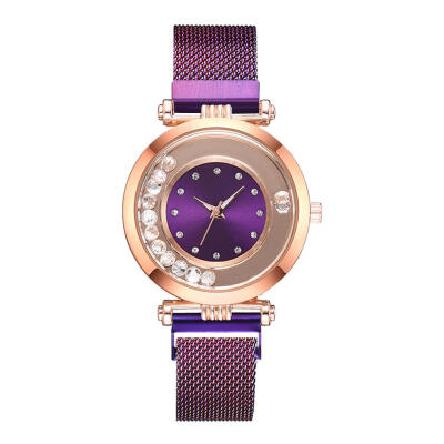 

Bead Dial Women Watches Magnetic Buckle Wristwatch Luxury Fashion Relogio Feminino High Quality Quartz Clock Cuckoo 50