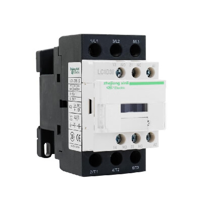 

AC Connector Electric 220V 5060Hz Poles Coil AC Modular Contactor LC1-D High Sensitivity Strong Conductivity