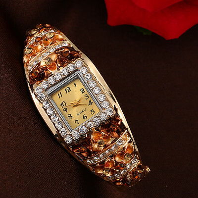 

Bracelet watch ladies flower quartz watch ladies watch