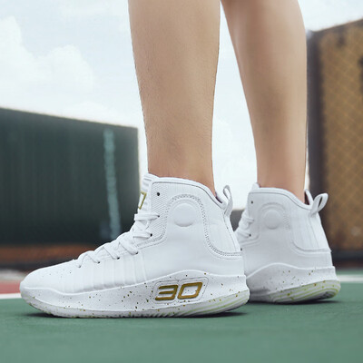

Mens high to help large size basketball shoes shock absorption non-slip wear-resistant boots casual outdoor sports shoes