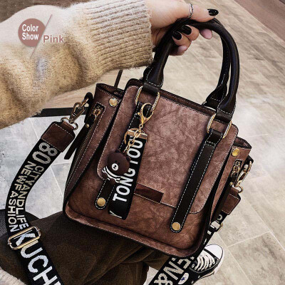 

Beibaobao 2019 Women Fashion Handbag Lady Shoulder Bag Fashion Wide Shoulder Strap Bag Girl Shoulder Package High Quality Bag