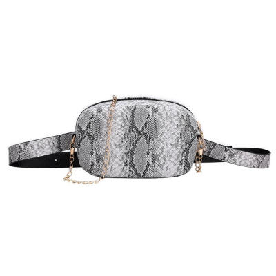 

Snake Chain Shoulder Waist Bags Fanny Belt Packs Women Crossbody Chest Bags