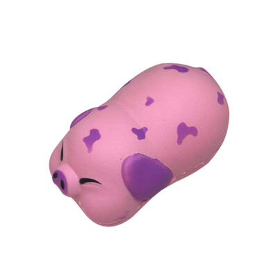 

Siaonvr Cute Pig Toast Scented Charm Slow Rising Squeeze Stress Reliever Toy A