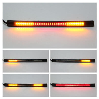 

Universal Flexible 18 LED Motorcycle ATV Tail Brake Stop Turn Signal Strip Light