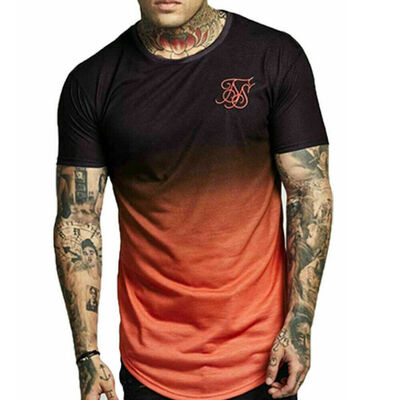 

Fashion Mens Slim Fit Short Sleeve Shirts Muscle Top Hoodie Casual Basic T-shirt