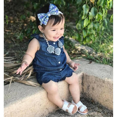 

Newborn Infant Baby Girl Bodysuit Romper Jumpsuit Outfits Summer Sunsuit Clothes