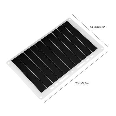 

Greensen Mobile Solar ChargerPortable 10W 2000mAh USB Solar Panel Mobile Power Charger Outdoor Charging Board for Phone