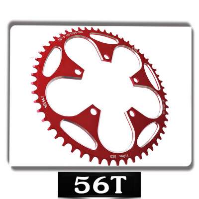 

50T 52T 54T 56T 58T 110mm BCD Road Bike Chainring Set With Nails Practical