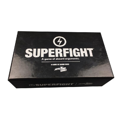 

Hilarious Party Game SUPERFIGHT Core Deck Board Card Game Base Set