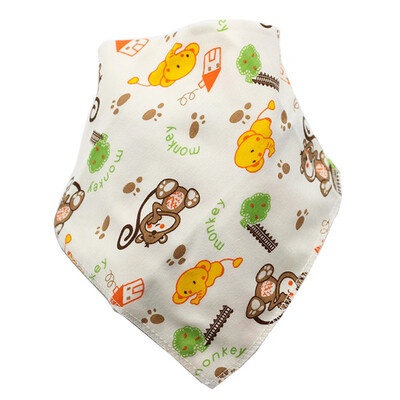 

Cute Cotton Baby Drool Bibs Newborn Triangle Bandana Scarf Boys Girls Baby Bib Burp Cloth