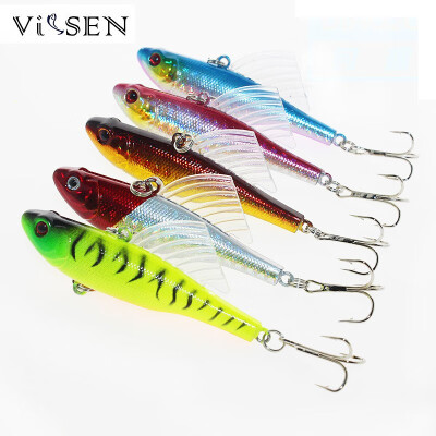 

VISSEN 7cm18g 5pcslot Fishing Crankbaits Fishing Lure Black Minnow Wobblers Fishing Accessories