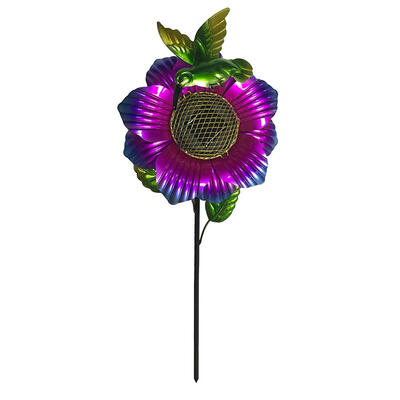 

Solar LED Sun Flower Ground Light Warm White Outdoor Lawn Landscape Lamp