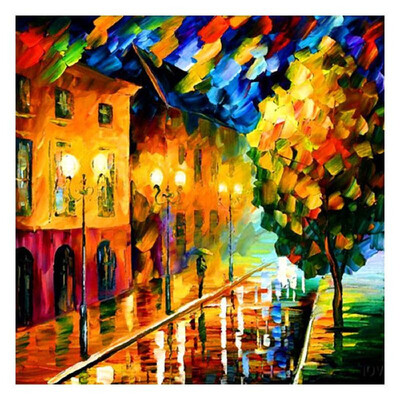

DIY Diamond Painting Sets Different Shape Diamond Drawing Cross Stitch Wall Decorative Color Cat 30x25cm