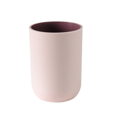 

Gobestart HOT Travel Simple Cup Couple Brush Cup Coffee Tea Water Bottle Cup Plastic Cup