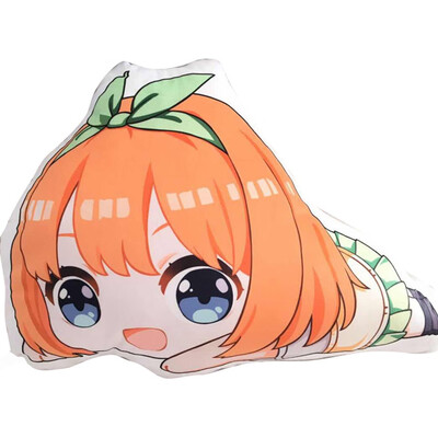 

The Quintessential Quintuplets Throw Pillow 18 inch Anime Characters Plush Doll Toy for Home Sofa Decor