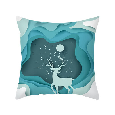

Siaonvr Home Nordic Style Cushion Christmas Pillowcase for Living Room Bedroom