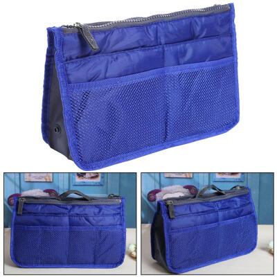 

Multi-functional Cosmetic Bag Double Layer Zipper Bag Package Pack Pouch