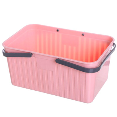 

Toponeto Plastic Hand Bath Shower Basket Kitchen Storage Basket Storage Basket