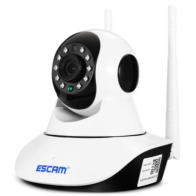 

ESCAM G02 720P P2P WiFi IP Camera Night Vision Pan Tilt Function
