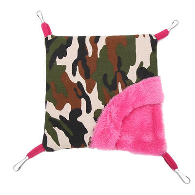 

Warm Hamster Hammock Thicked Parrot Hanging Bed Birds Nest Small Pets Cage
